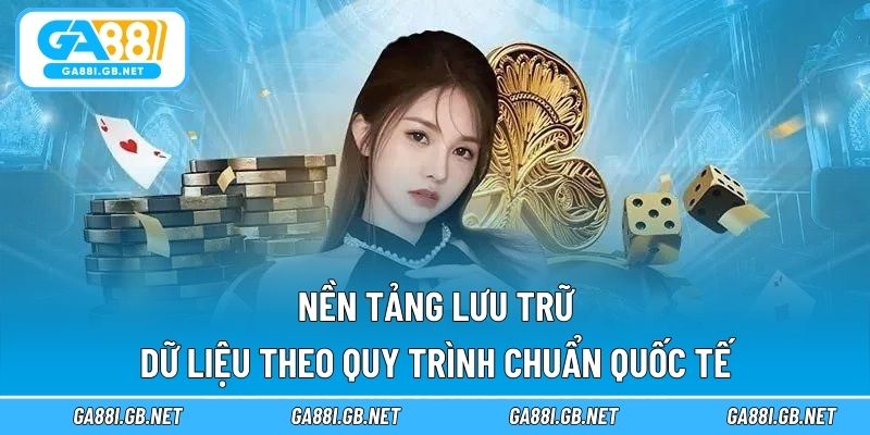 Nền tảng lưu trữ dữ liệu theo quy trình chuẩn quốc tế